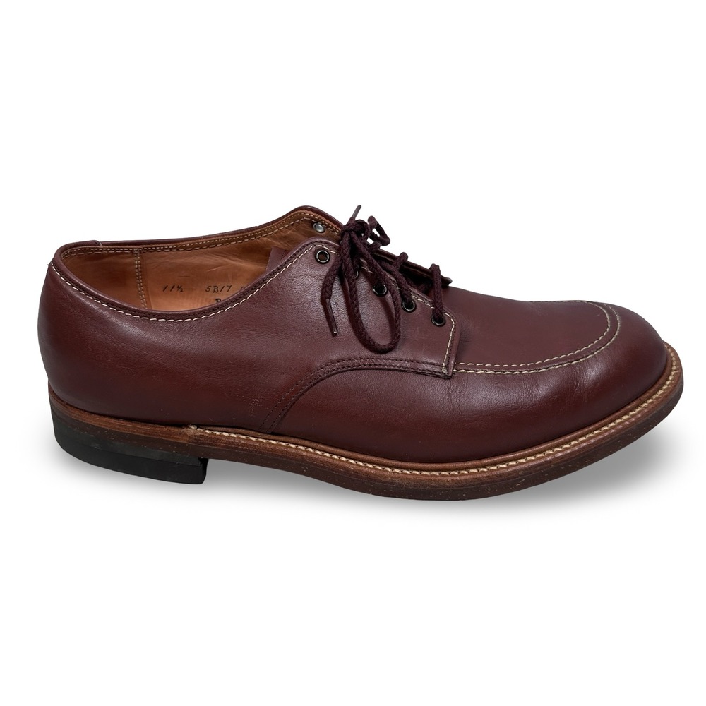 Alden Indy Oxford Derby Shoes Mens 11.5 B/D USA Chromexcel Leather Neo Cork Sole